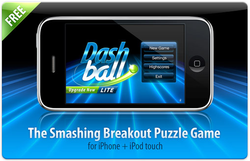 Dashball Lite - The Free Smashing Breakout Puzzle Game for iPhone and iPod touch