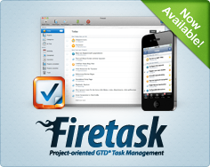 Firetask - GTD inspired task management
