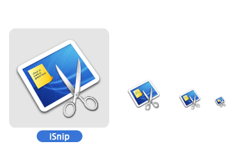 The new iSnip icon created by Bartelme Design