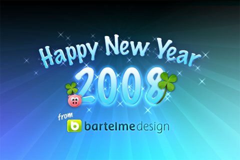  wanna design your own greeting card, you can download the Happy New Year 