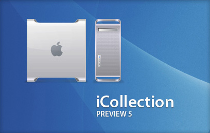PowerMac Icon in unterschiedlichen Ansichten