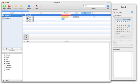 Screenshot of the application window