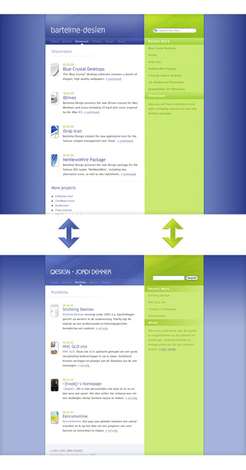 Comparison of Bartelme Design and QDesign
