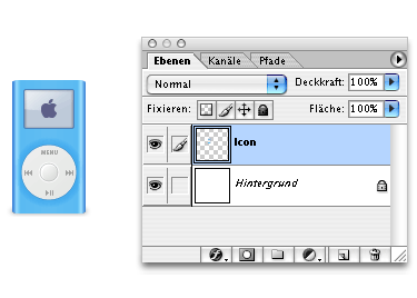 Die neue Grafik in Photoshop